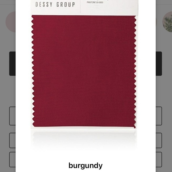 Sleeveless Draped Chiffon Maxi Dress Front Slit STYLE‎ 2894 Dessy Collection NEW - Picture 14 of 15